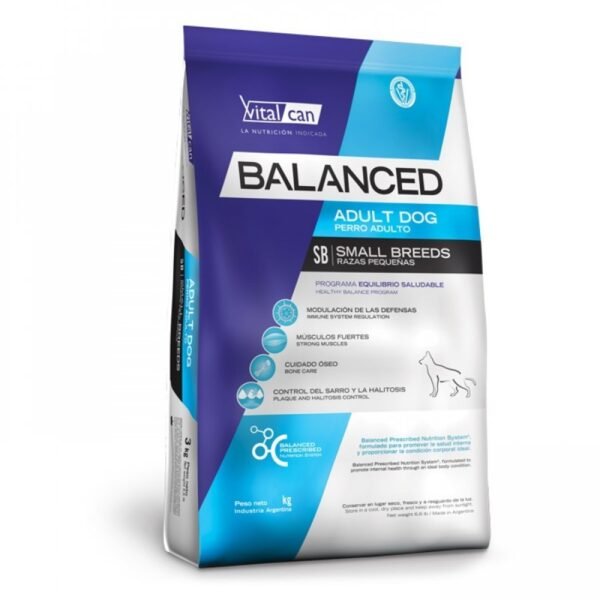 BALANCED ADULTO RAZA PEQUEÑA 7.5 KILOS