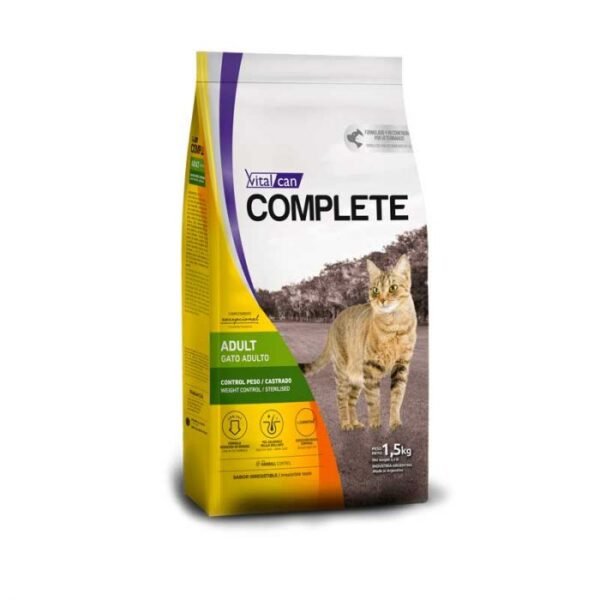 COMPLETE ALIMENTO PARA GATO CONTROL DE PESO 7.5 KILOS