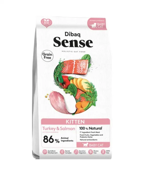 SENSE KITTEN SALMON Y PAVO 6 KILOS